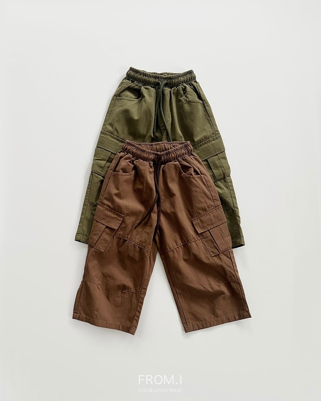 【取寄】from.i｜balloon cargo pants｜バルーンカーゴパンツ｜S-JL｜kids&jr｜26 autumn