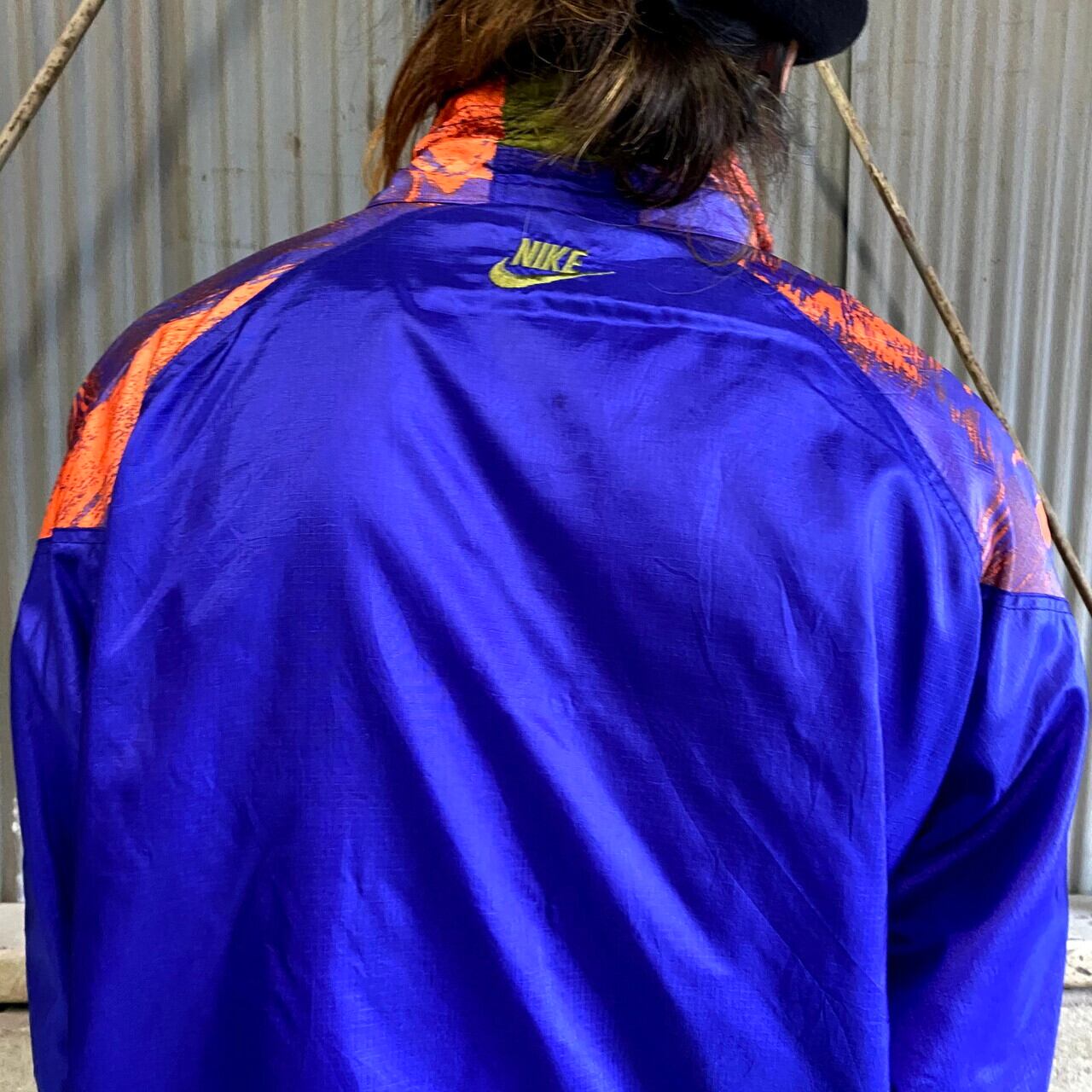 90年代 NIKE FLIGHT ナイキ ナイロンジャケット メンズL相当 90年代 NIKE FLIGHT ナイキ ナイロンジャケット メンズL相当