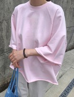 【26ss】Raglan-sleeve Cutting T-shirts_4colors
