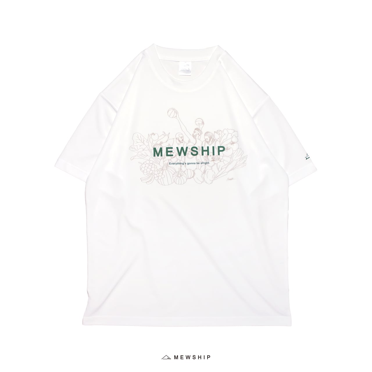 "Vegetable" S/S PL <WH×GR×BG> - 画像1