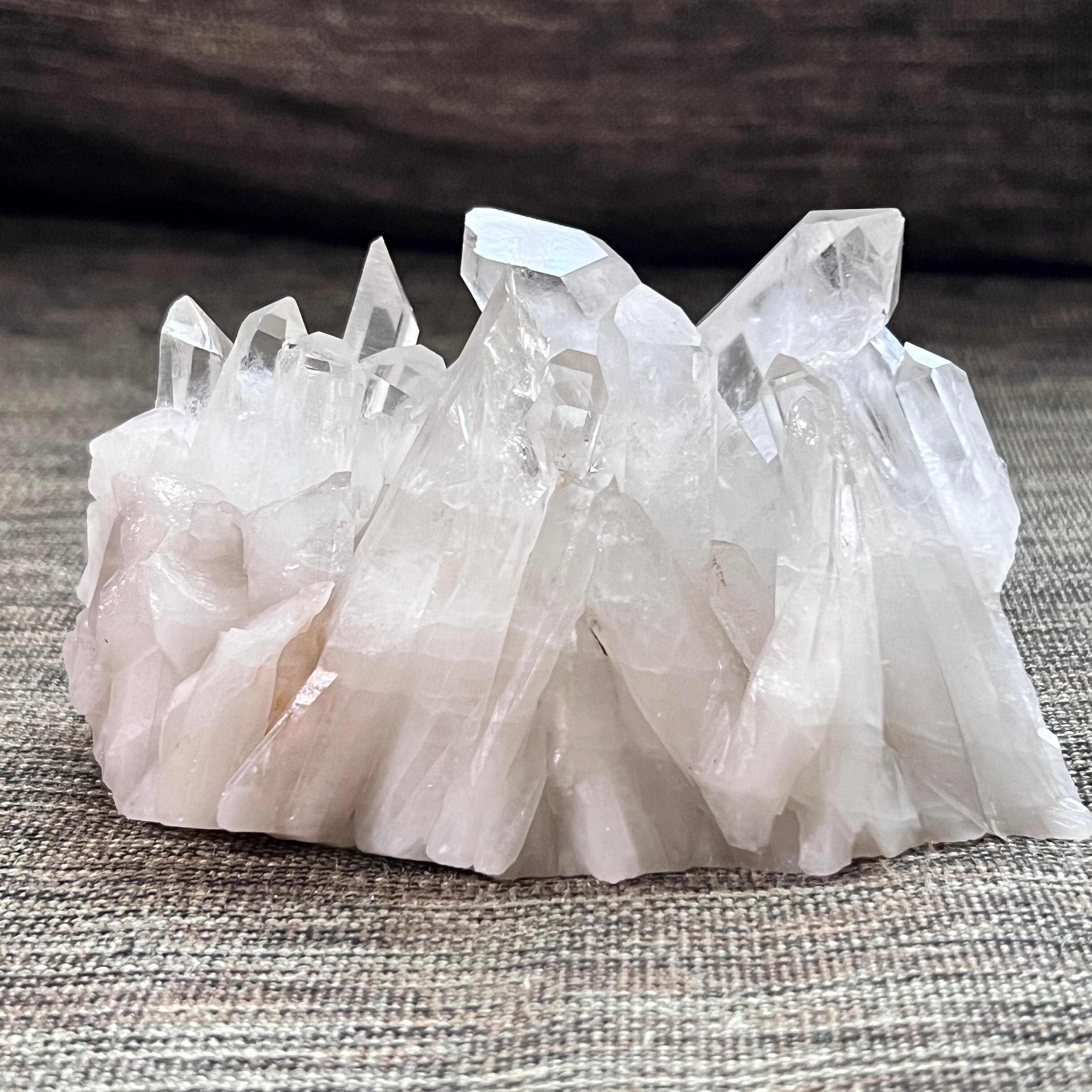 【ヒマラヤ産 448g 水晶クラスター⑬】❤︎送料無料❤︎天然石 パワーストーン