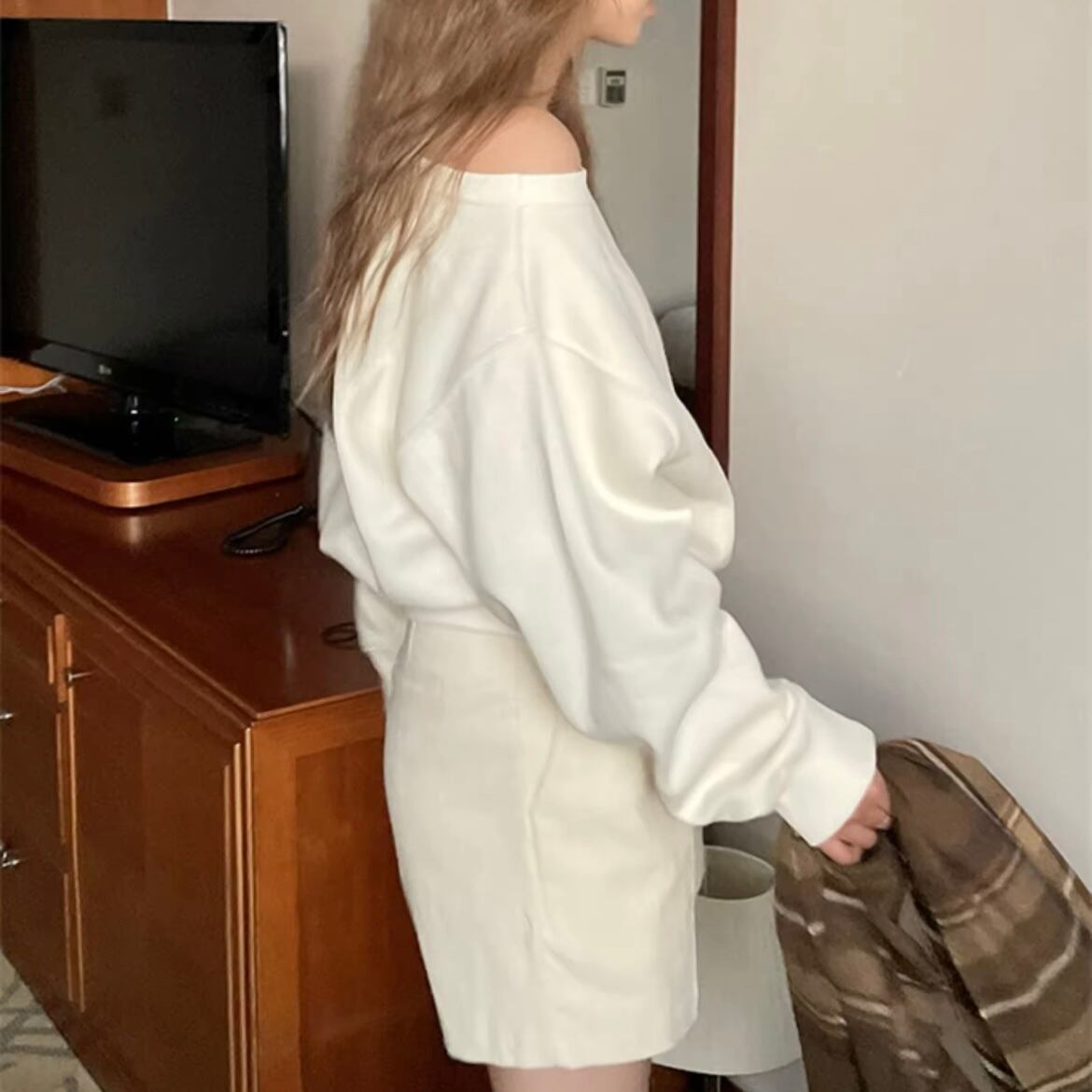 ワンショルナチュラルスウェット