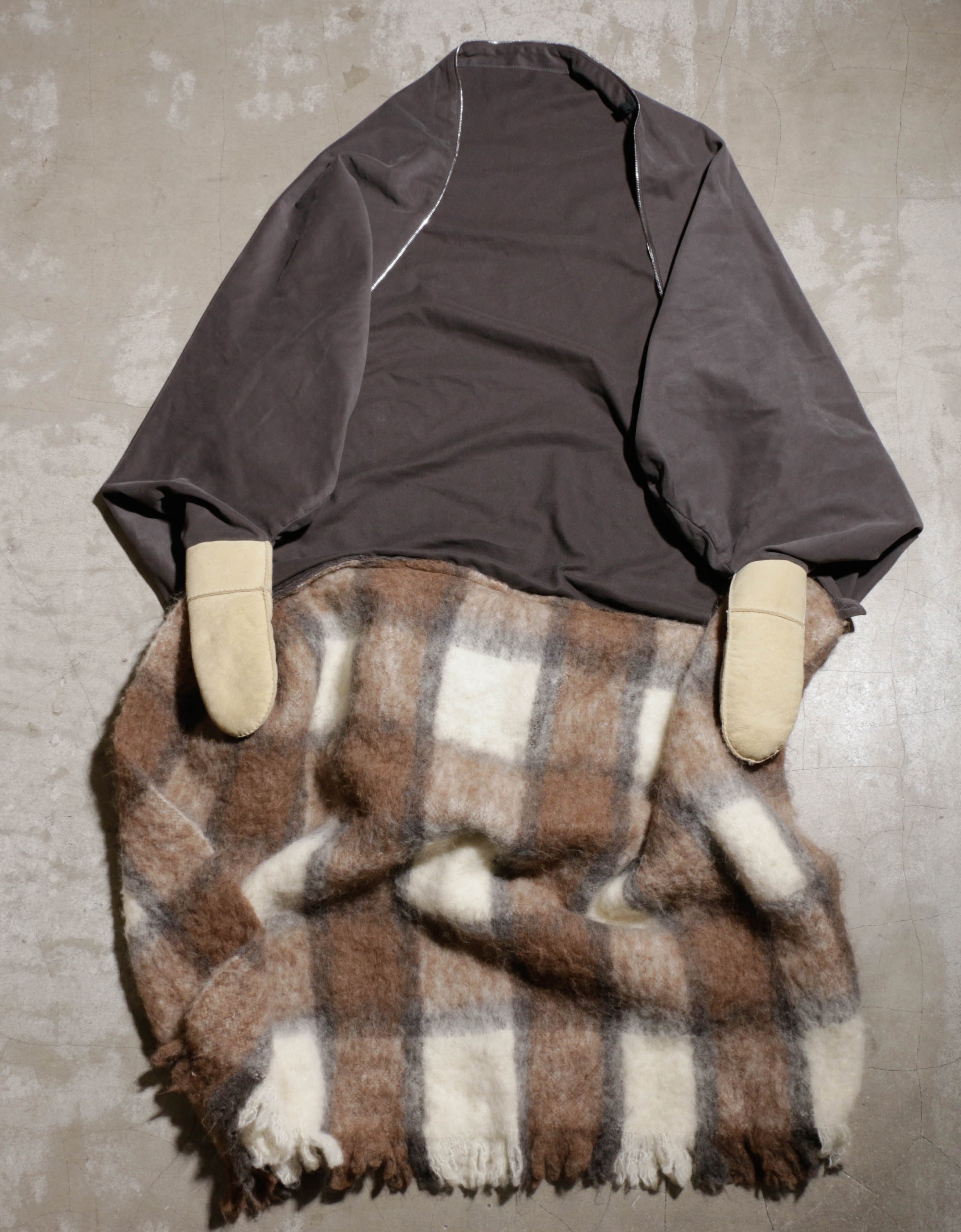 BLESS N°43 HotSausage 3WayMohairKnitDockingOverPoncho | DAMMIT BLESS N°43 HotSausage 3WayMohairKnitDockingOverPoncho | DAMMIT