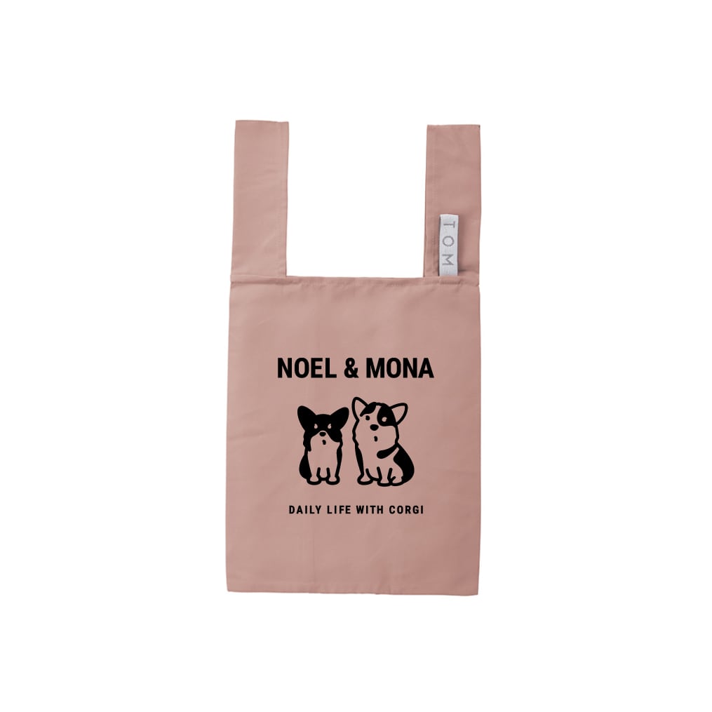 NOEL ＆ MONA マルシェバッグ | コーギー犬ノエさんオリジナルグッズ