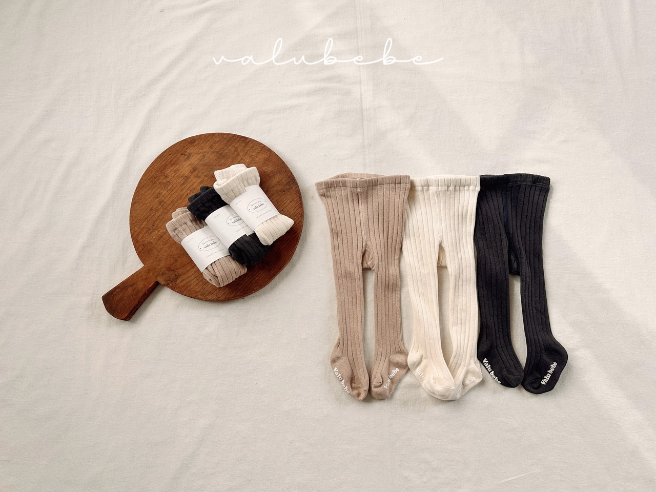 Valubebe 26/AP (Baby) Velubebe ribbed tights