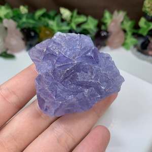 36.幻想的な色合い☆ヤオガンシャン産・パープルフローライト原石