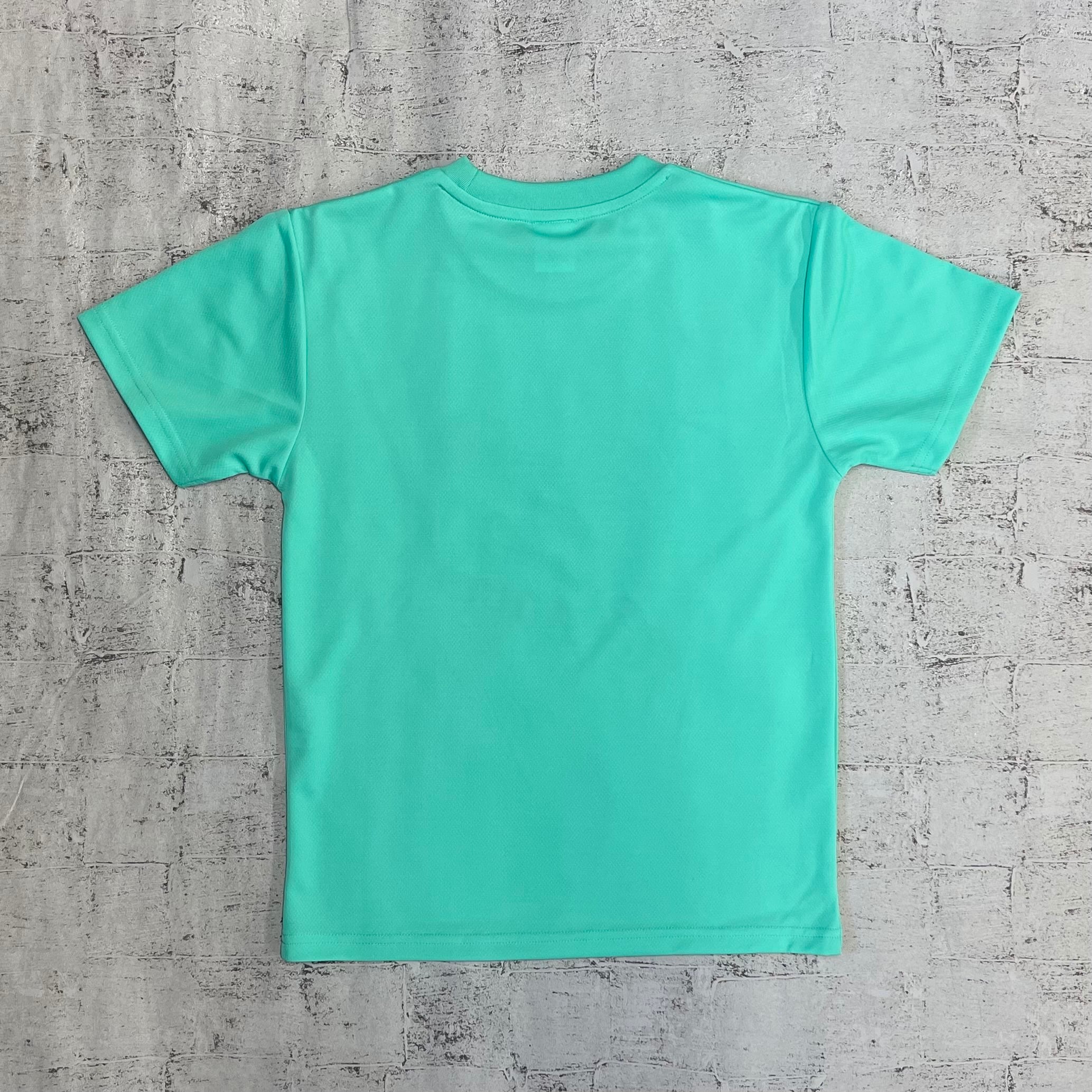 ジュニア ドライTシャツ 25JTC【mint × green】