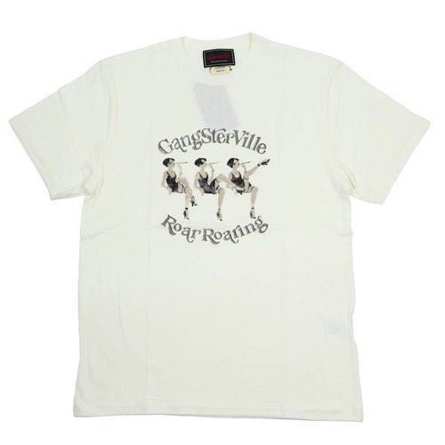 【GANGSTERVILLE】THE STRIPPER - S/S T-SHIRTS （white）