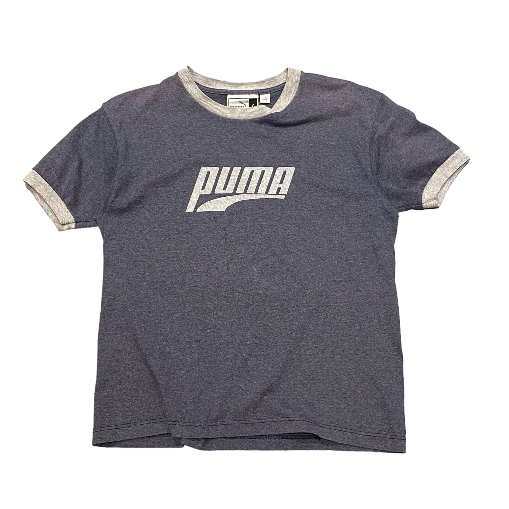 90's USA製 PUMA Ringer T-Shirt L / プーマ リンガーTシャツ スポーツ