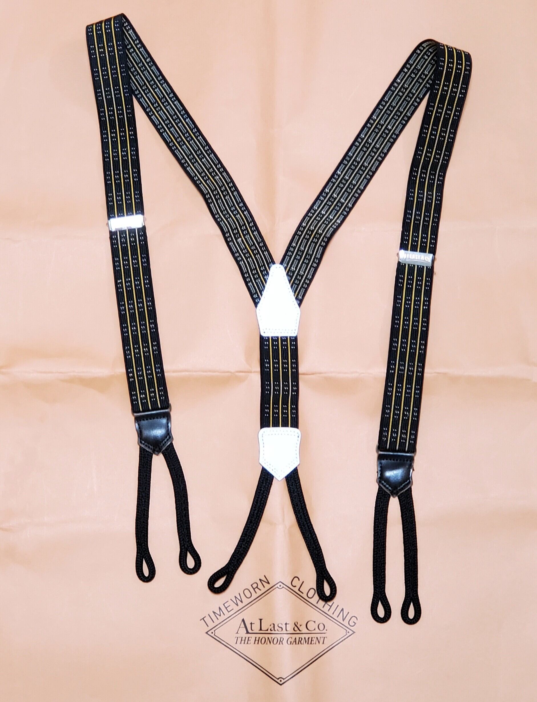 Atlast&co アットラスト サスペンダー SUSPENDER TIMEWORN