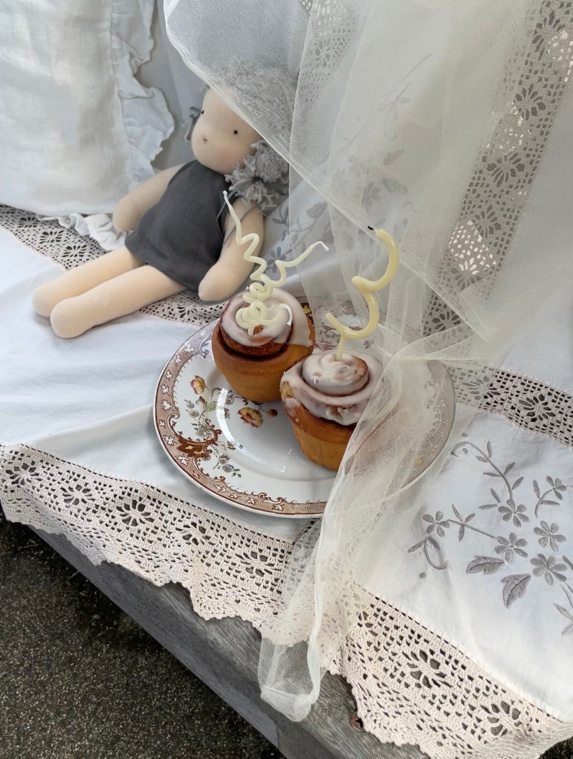 即納 】ナンバーキャンドル / oakmoss | - baby riri -