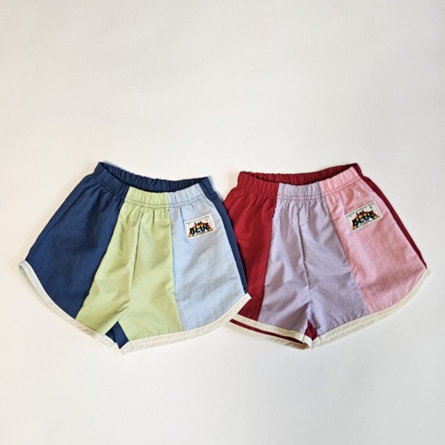 【取寄】1st blue｜dolphin shorts｜ドルフィンショートパンツ｜5-15｜kids&jr｜26 summer