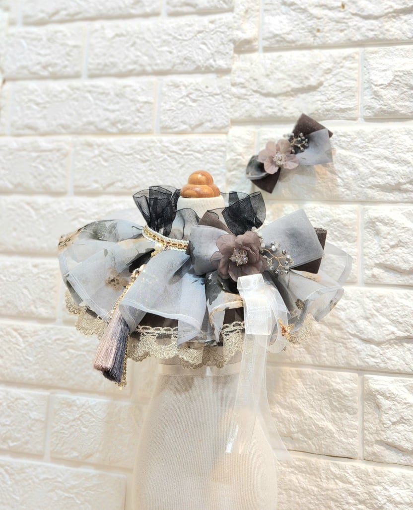 予約【Loocia】Hanbok Cape (3color)