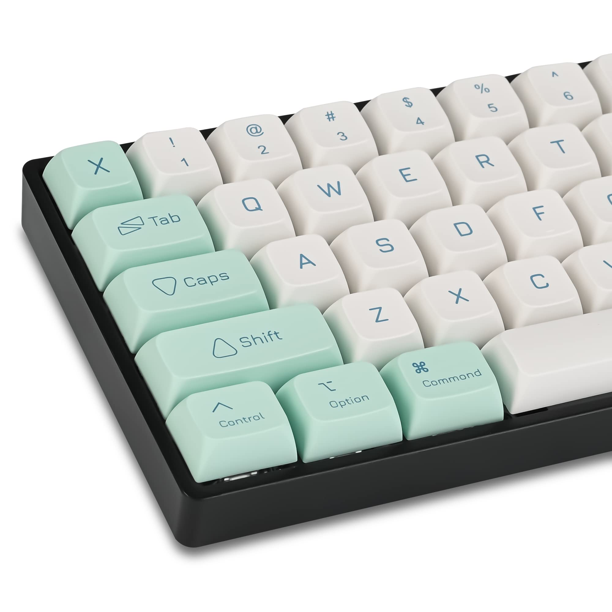 XDAプロファイルPBTキーキャップ60%、137キーカスタムゲーミングキーキャップANSI USおよびISO UKレイアウト用の昇華型Cherry Gateron MXスイッチメカニカルキーボード