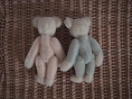 Vintage Mohair twin teddy bears (Boy)