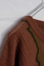 Pattern knit top