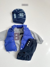 〖取寄〗韓国子供服 / 26winter / Digreen / ビビッドパディングベスト / キッズ / 冬服 *S~2XL*
