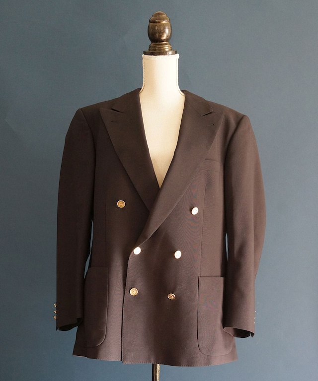 【送料無料】-MENS- "BURBERRY" Vintage Wool Double Breasted Blazer バーバリー ブレザー