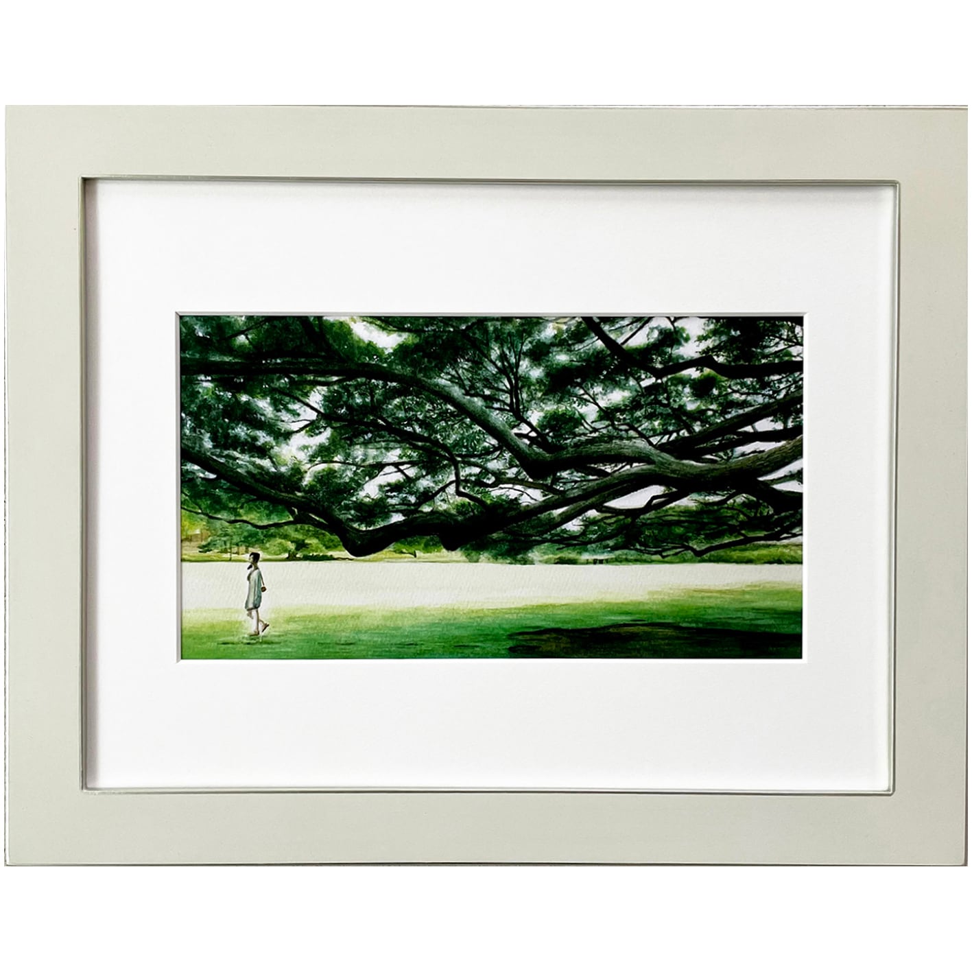 絵画】夢の場所～大きな木の下で～（複製画） | 空間ペインター芳賀