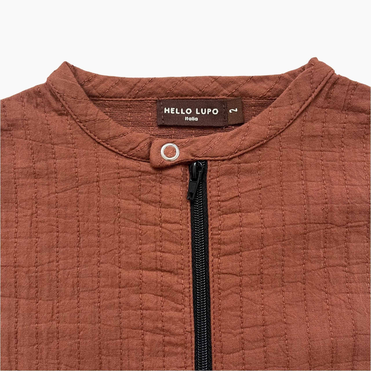 HELLO LUPO　Leo Zip - Pixel Cot - Cinnamon_1