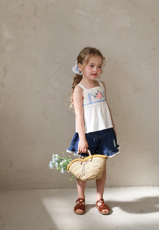 ※お洋服と同梱限定※【5/9〆予約】<flo>  Monde scrunchie