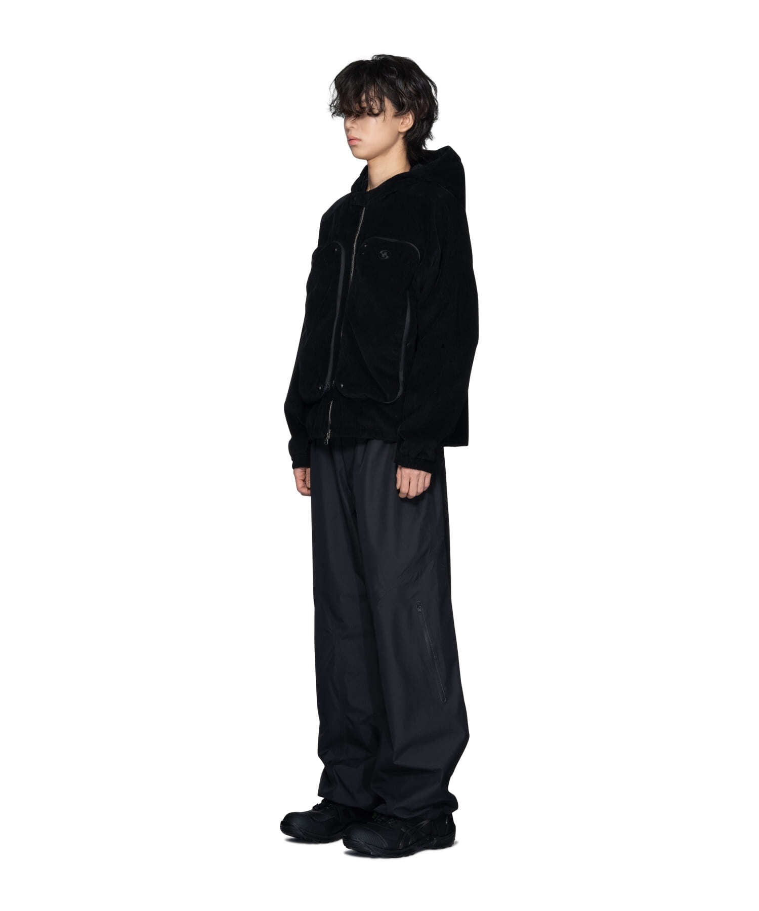 SAN SAN GEAR] 23FW CORDUROY JACKET BLACK 正規品 韓国ブランド 韓国