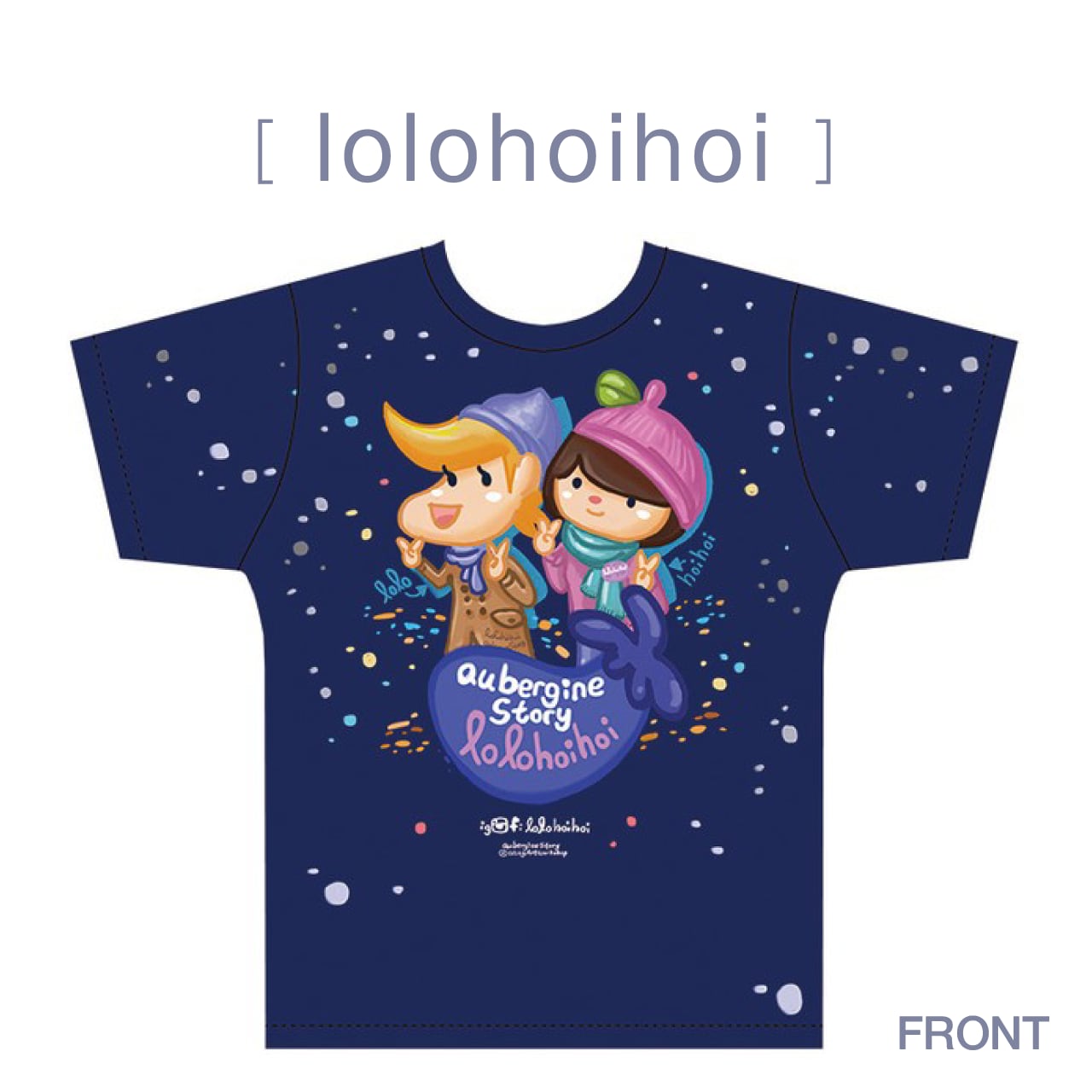 lolohoihoi｜フルグラフィックTシャツ FT-170405-001 | JIAショップ