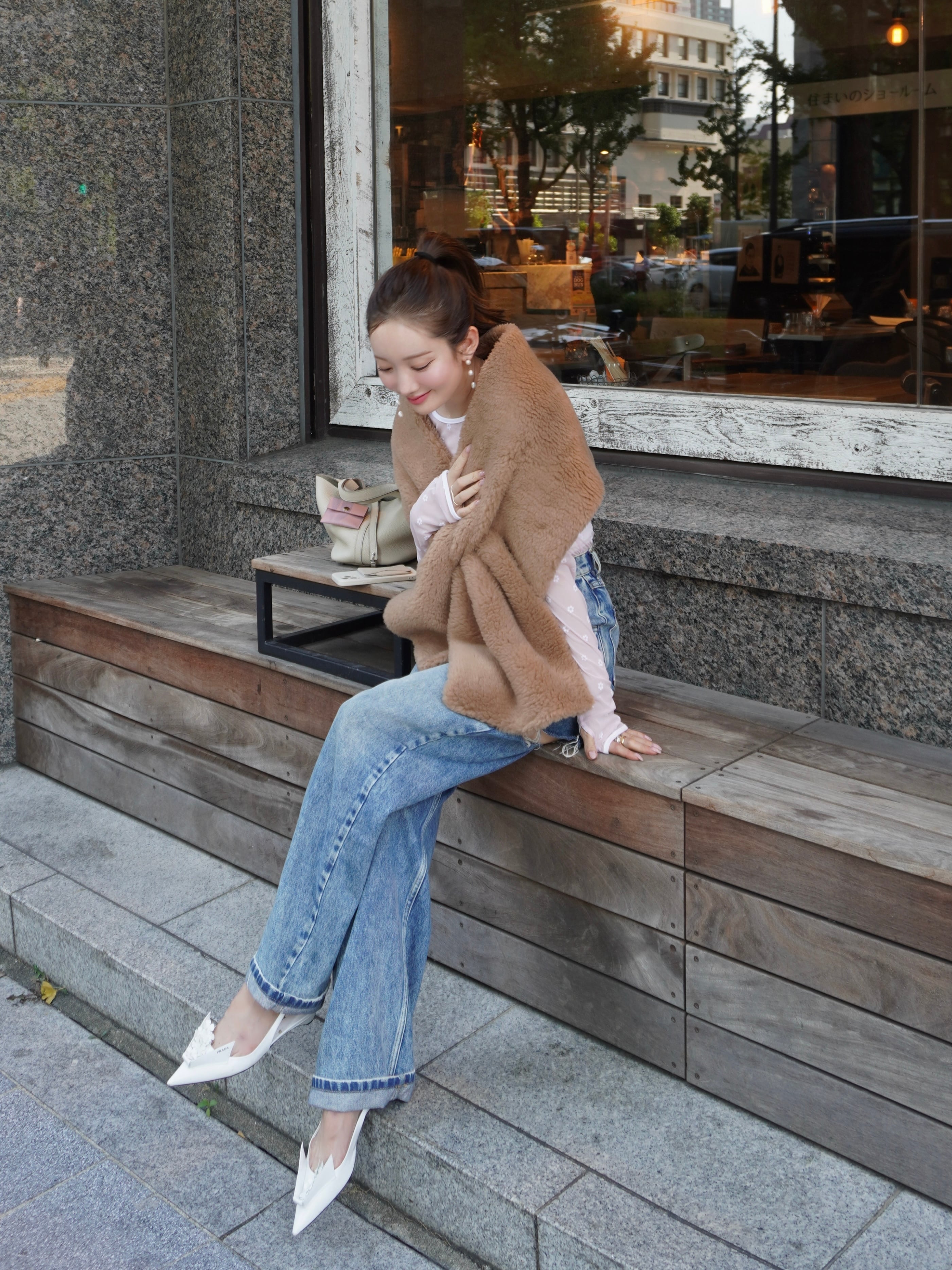 ted stole / camel 11/13 21:00～ 再販 (即納) | HYEON