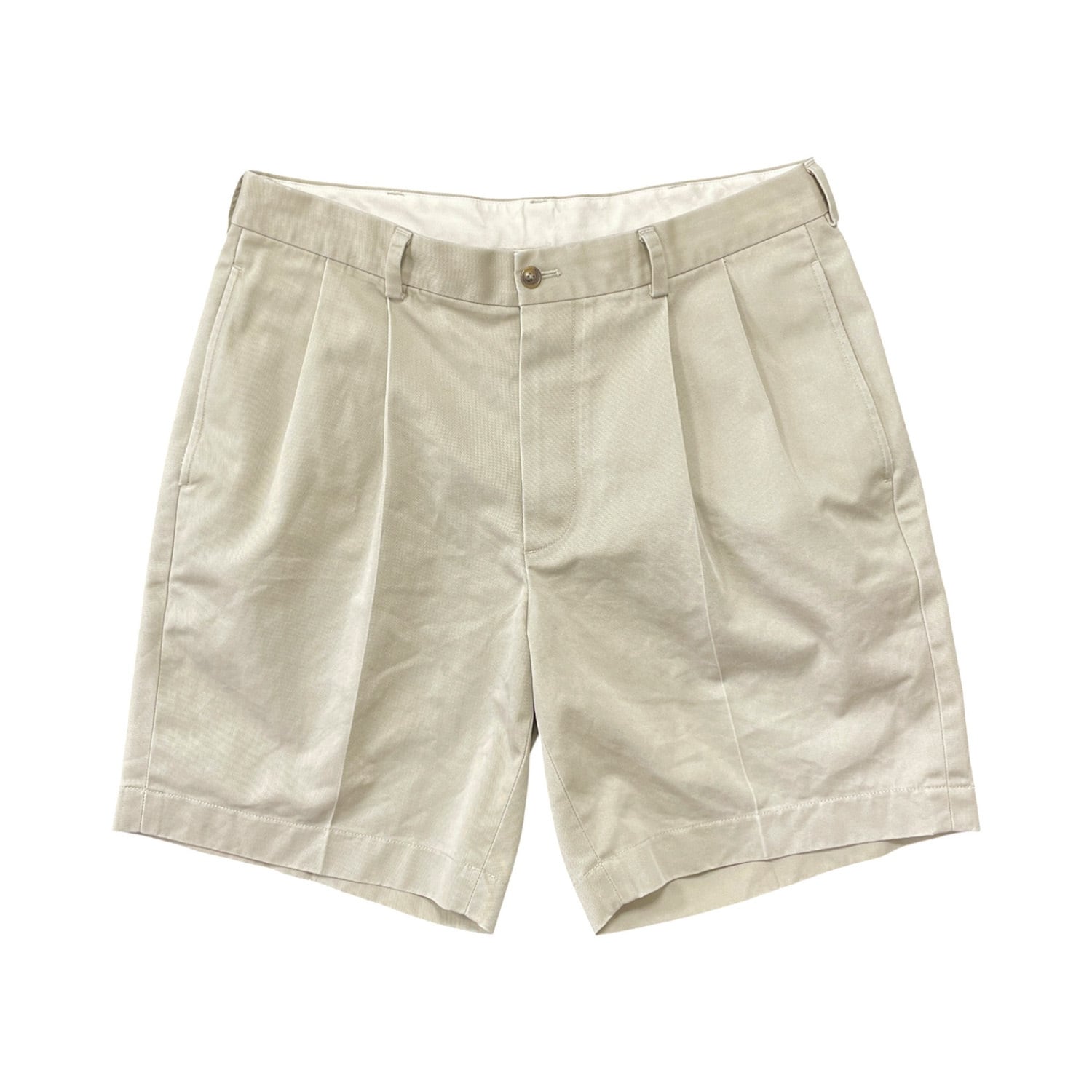 80sアメリカ製旧タグ ブルックスブラザーズ　ノータックワイドチノパンツ USA 古着 Brooks Brothers 346 ブルックスブラザーズ 2タック チノ