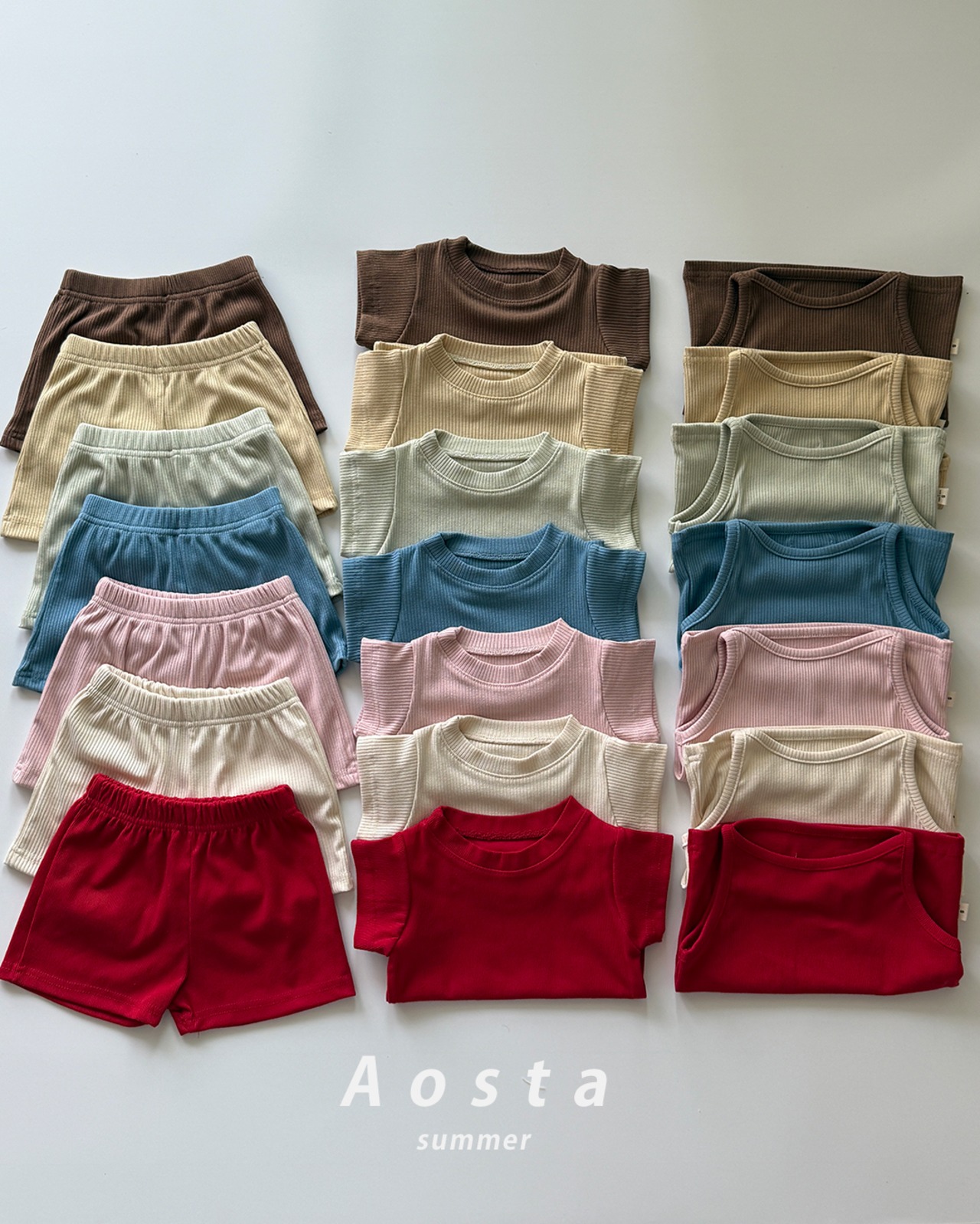 【取寄/韓国直送】Aosta 26/SM エブリイタンクトップ｜夏服｜韓国子供服