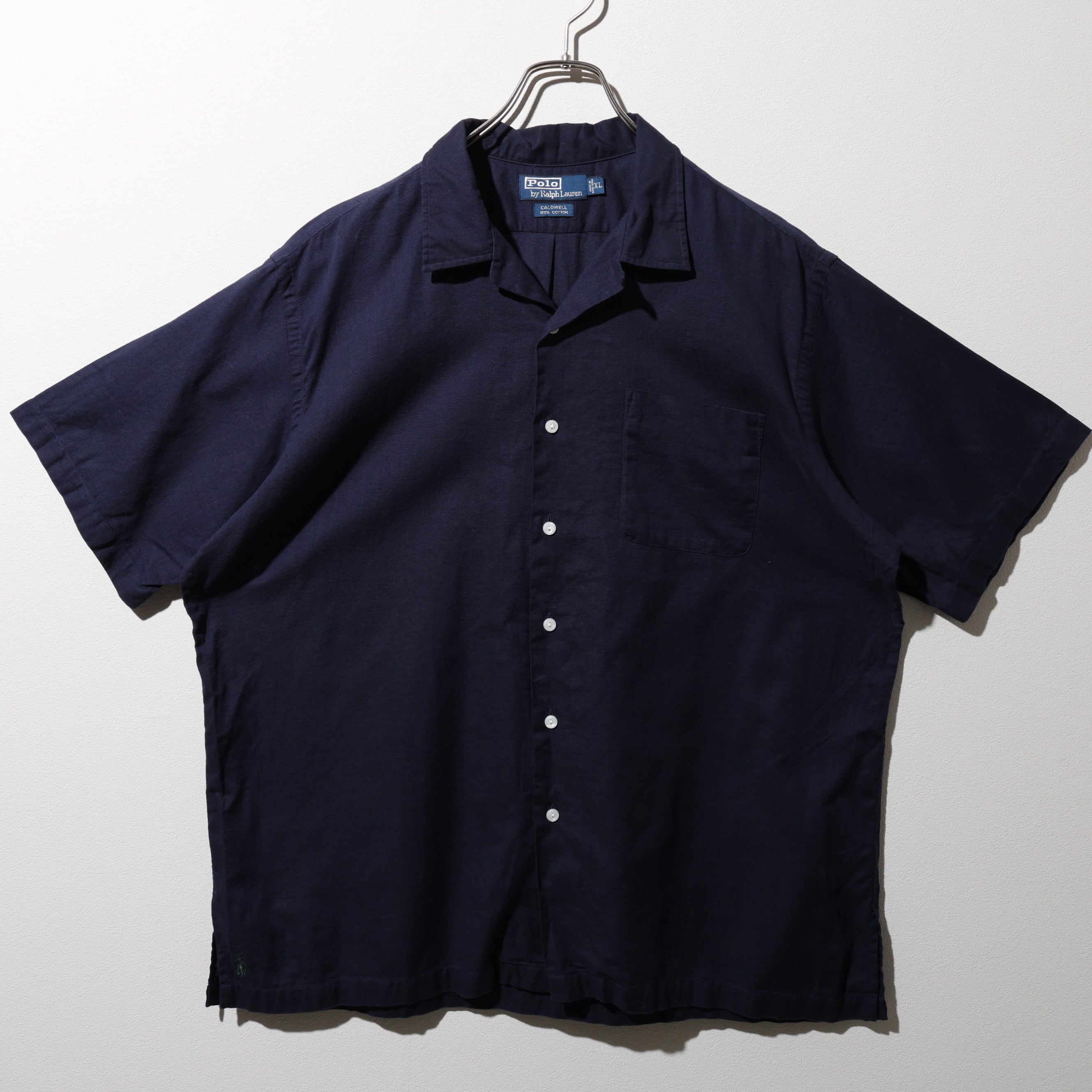 Mint XL Caldwell ネイビー ガーゼ織り コットン Polo Ralph Lauren