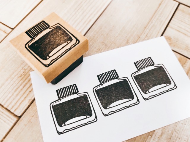 たっぷりインク瓶