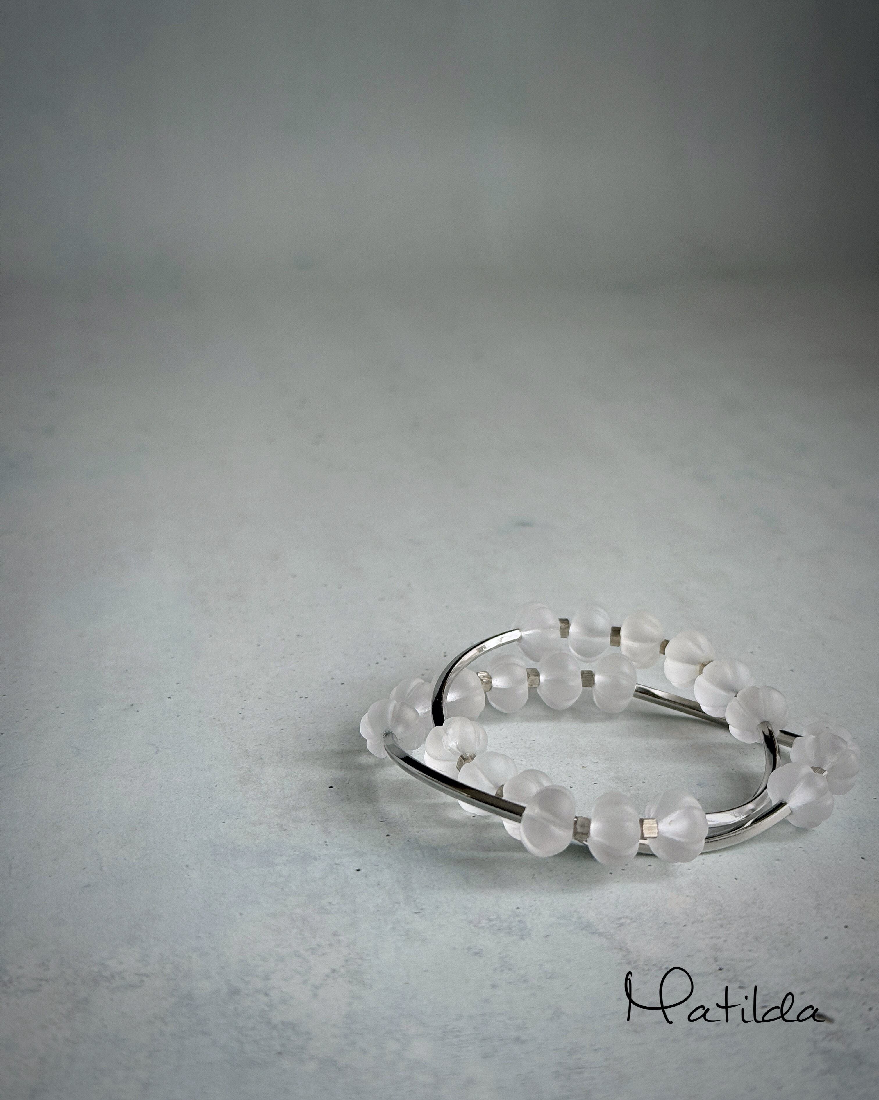 layered bracelet(クォーツ・シルバー)