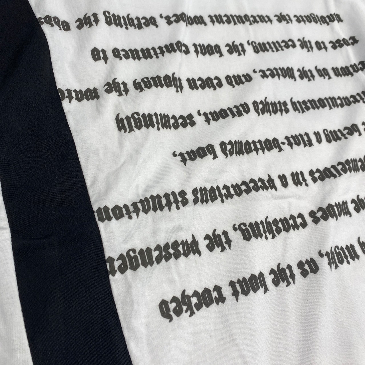 【tshirts213】M size  KIMONO &  print T-SHIRTS white