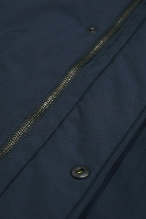 Nylon Padded Hoodie Coat