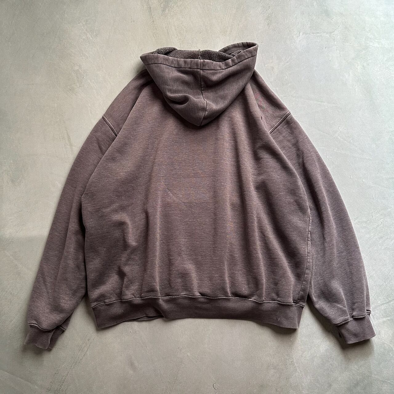 Carhartt フェード カーハート パーカー フーディー チャコール 古着