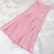 社交ダンス 衣装 スタンダード スカート レッスンウェア レディース ピンク系 無地 練習着 シンプル フォーマル ステージ衣装 ラインストーン フレアスカート ダンススカート ソーシャルダンス 練習用 ステージ用 発表会 ウエストゴム ピンク ストーン装飾 ラインストーン付き キラキラ シンプルデザイン 上品 大人可愛い エレガント ダンスレッスン コスチューム レディース用 Ballroom skirt Standard skirt Pink Sparkle stones