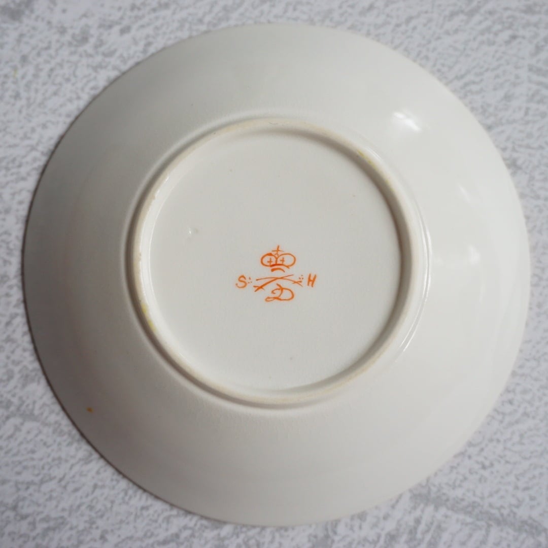 ロイヤルクラウンダービー】1860年代製 デミタスカップ＆ソーサー 6客