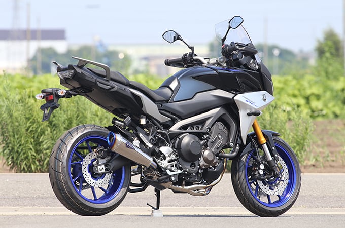 MT-09/TRACER,TRACER900/GT リアルスペック シングル チタンポリッシュ