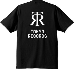 TOKYO RECORDS BP TEE（BLK x WHT）