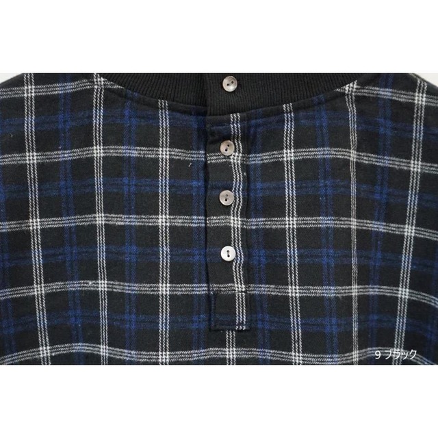 TUTIE.（ツチエ）コットンチェック起毛リブプルオーバー【SALE20％OFF】