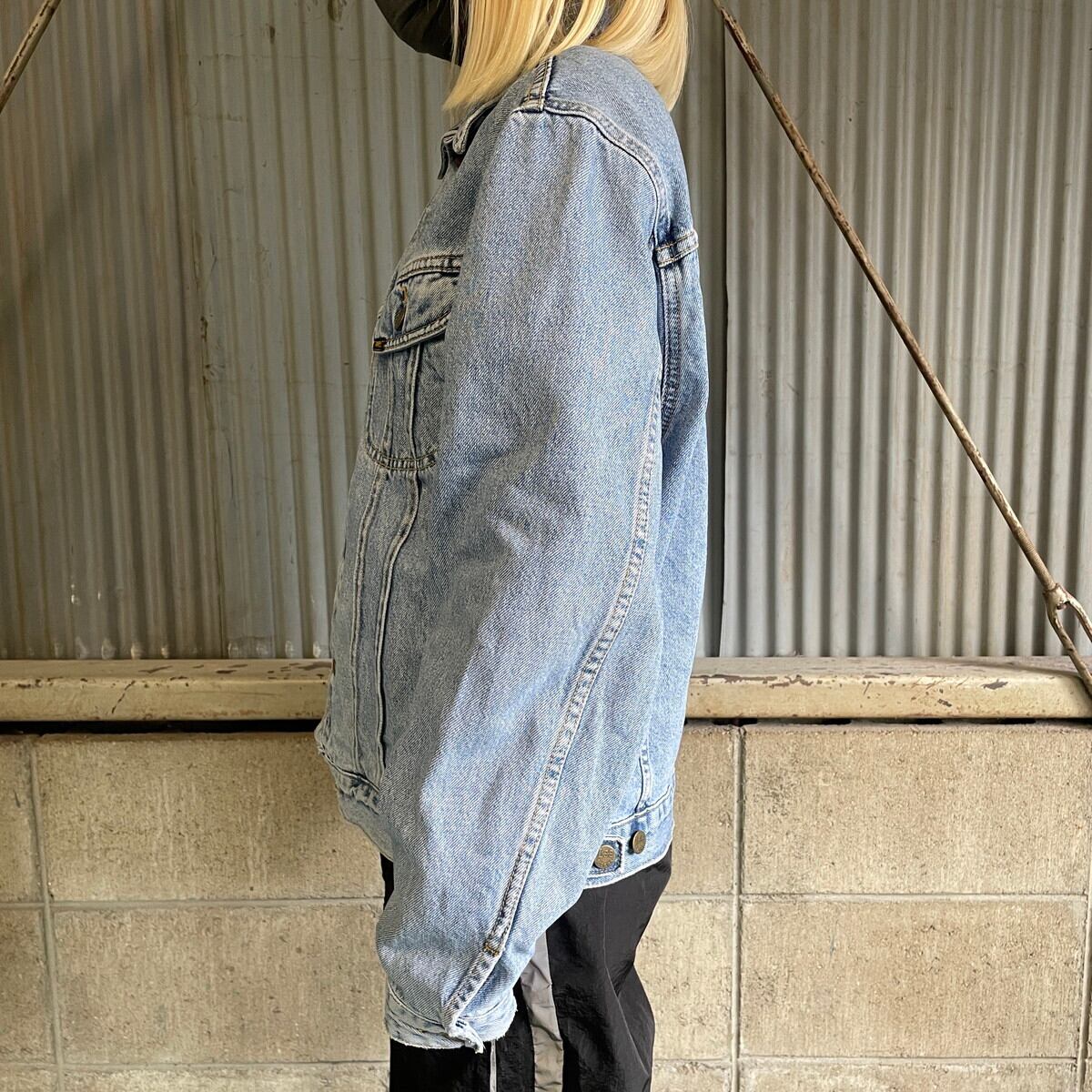 低価，格安 古着 リー Lee SANFORIZED デニムジャケット Gジャン