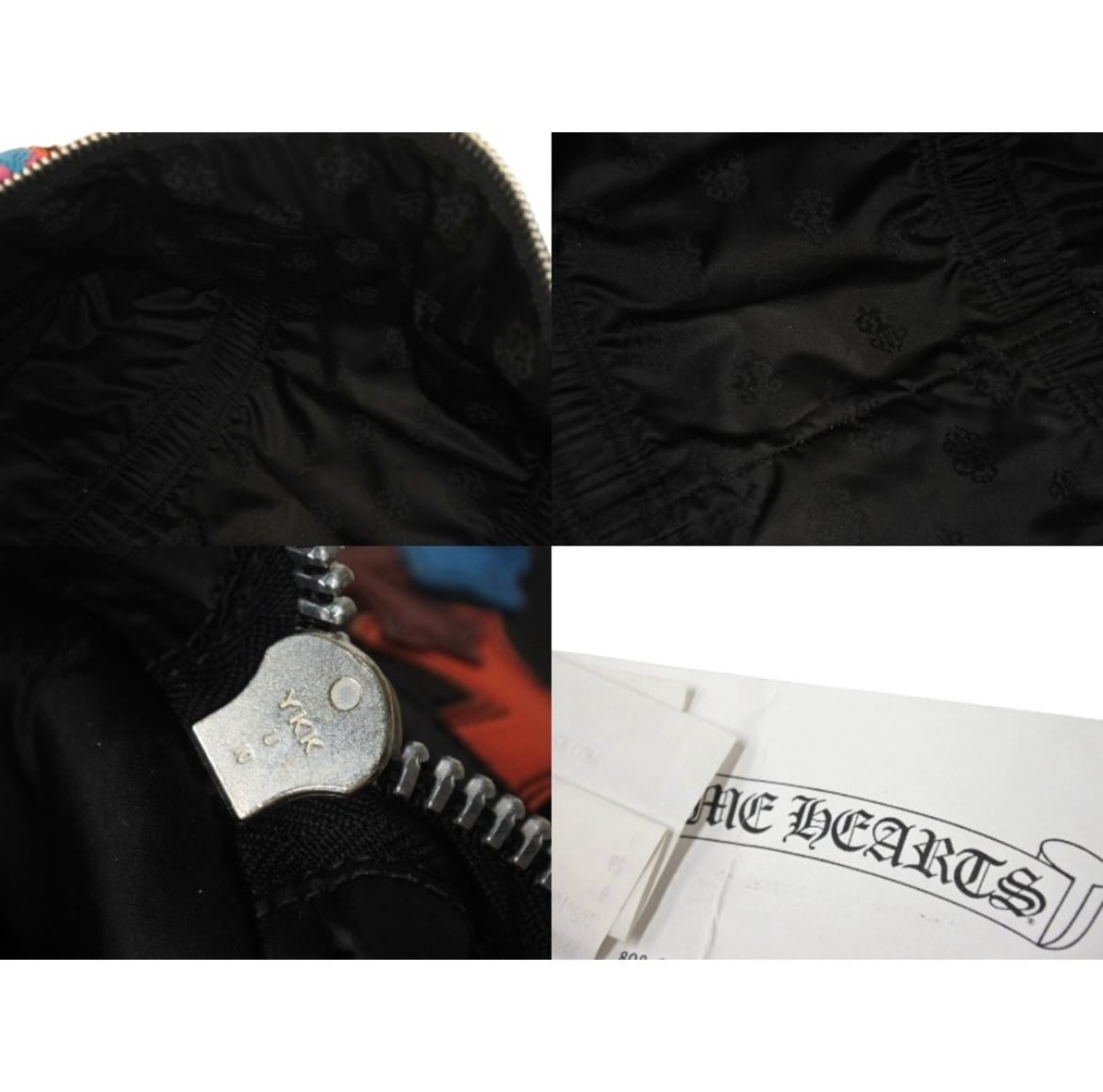 CHROME HEARTS クロムハーツ セメタリー クロスパッチ ボストンバッグ