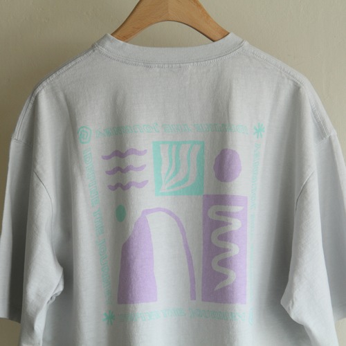 PHEENY   Printed short sleeve tee " Journey " #free size