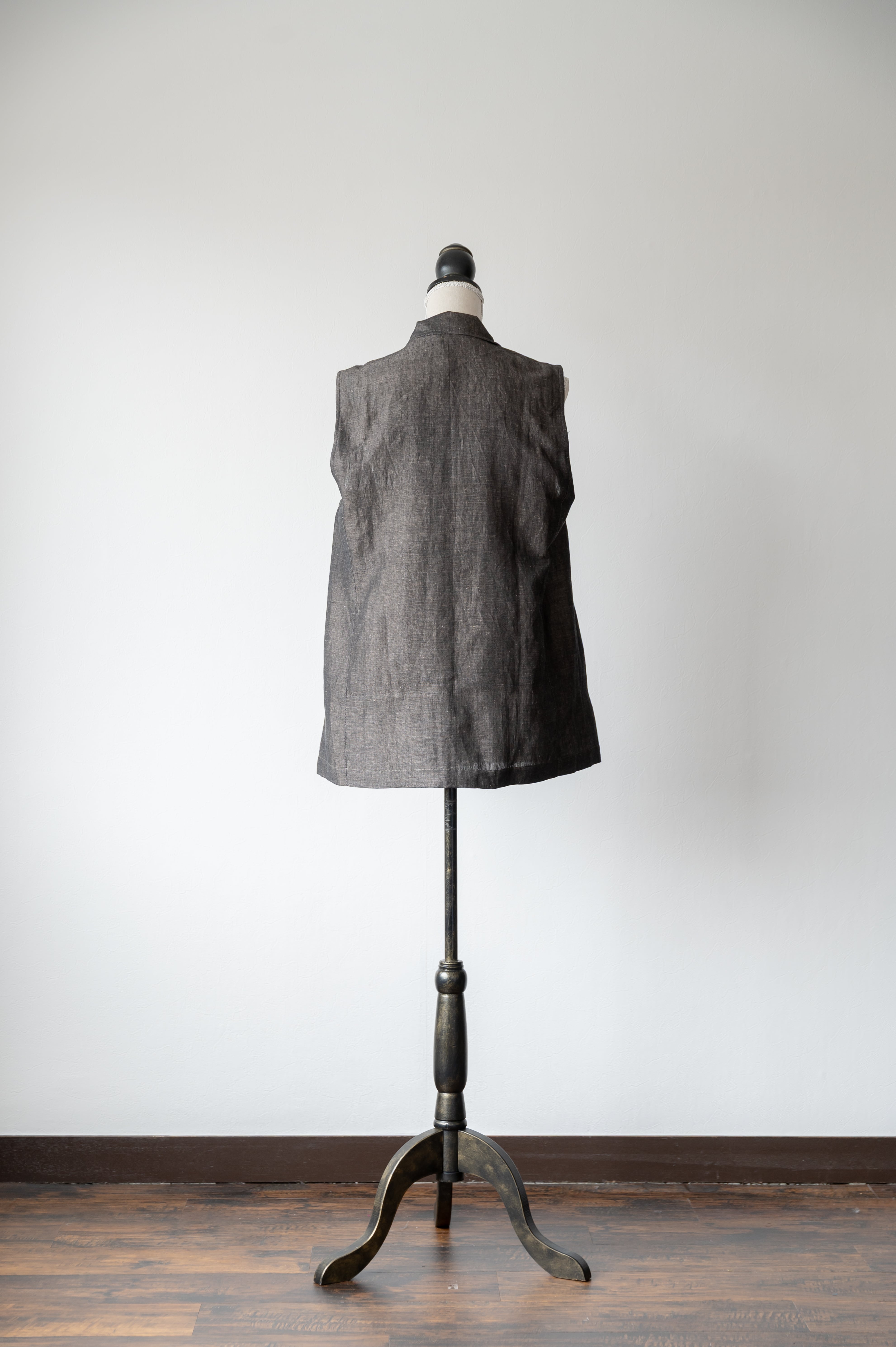 ゴリ麻ベスト ゴリ麻ベスト 大きいサイズ＞麻混ベスト シックスタイル 通販【ニッセン】