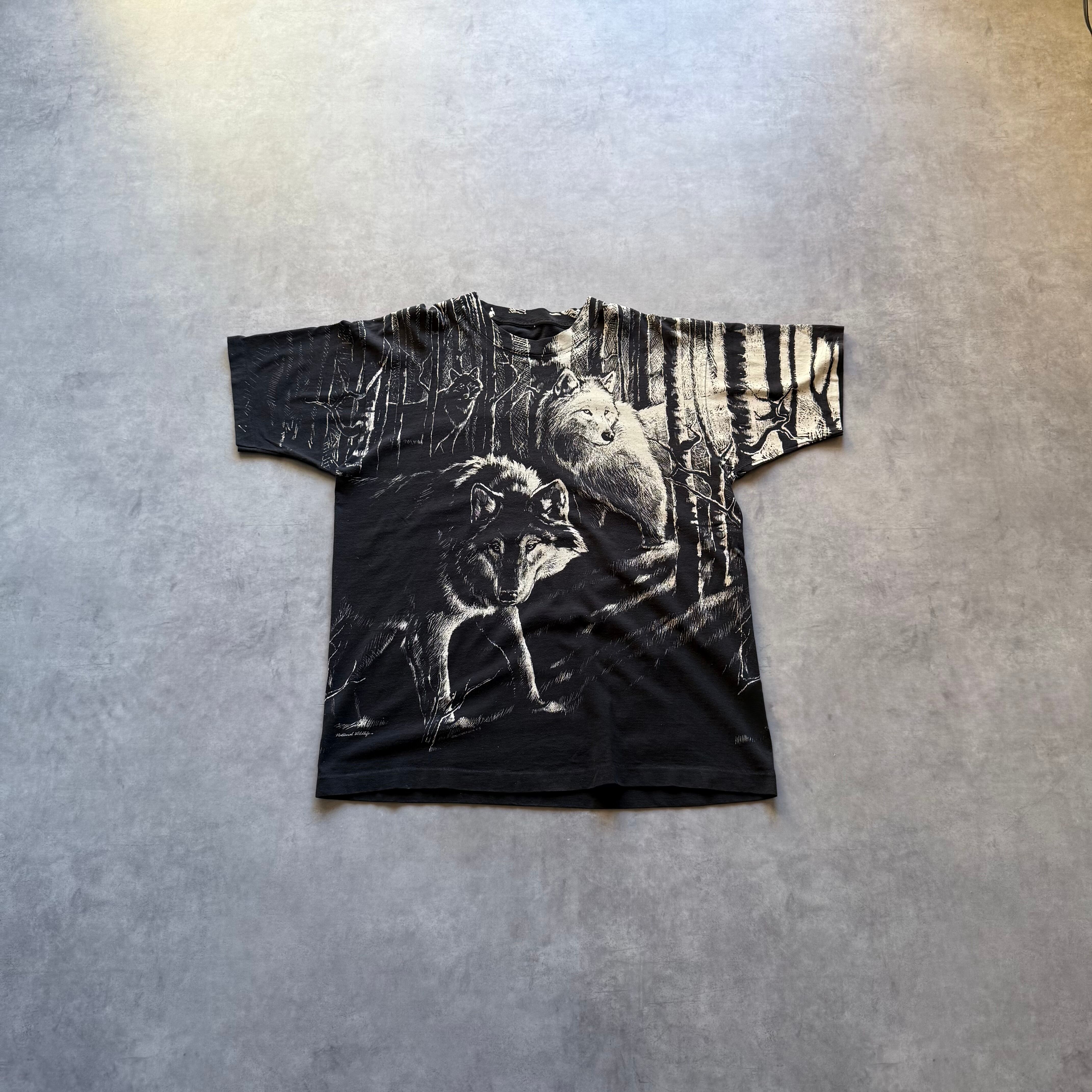 90's HARLEQUIN "wolf" OVP T-shirt