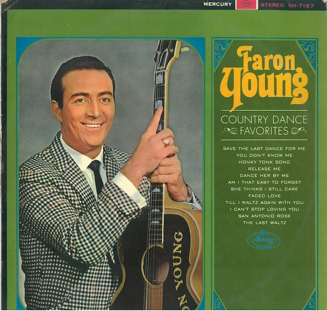 FARON YOUNG / COUNTRY DANCE FAVORITES (LP) 日本盤