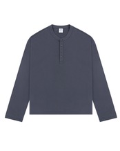 ヘンリーネックロングスリーブTシャツ　S0125