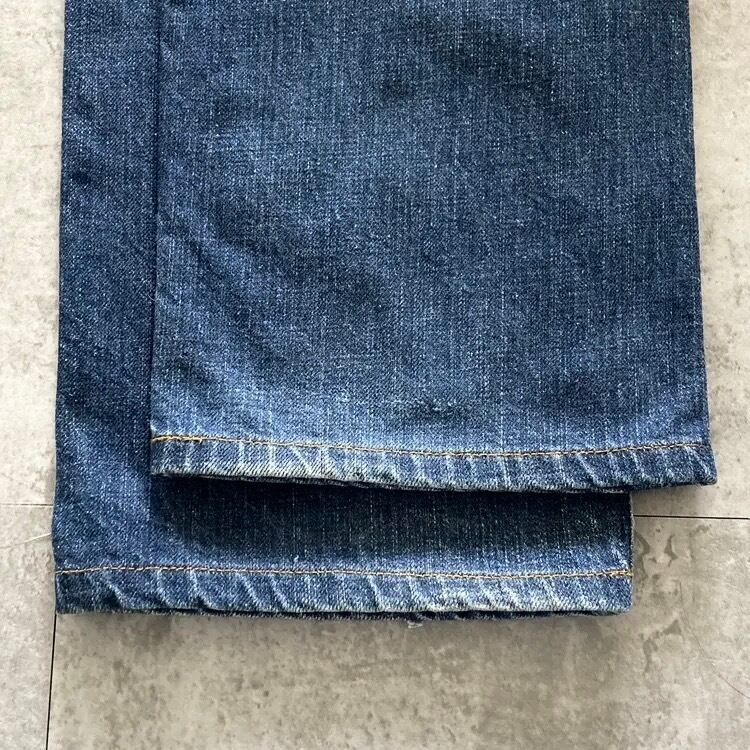 mnmlラインストームデニム スケルトンパンツ Drip swag 33 ファッション