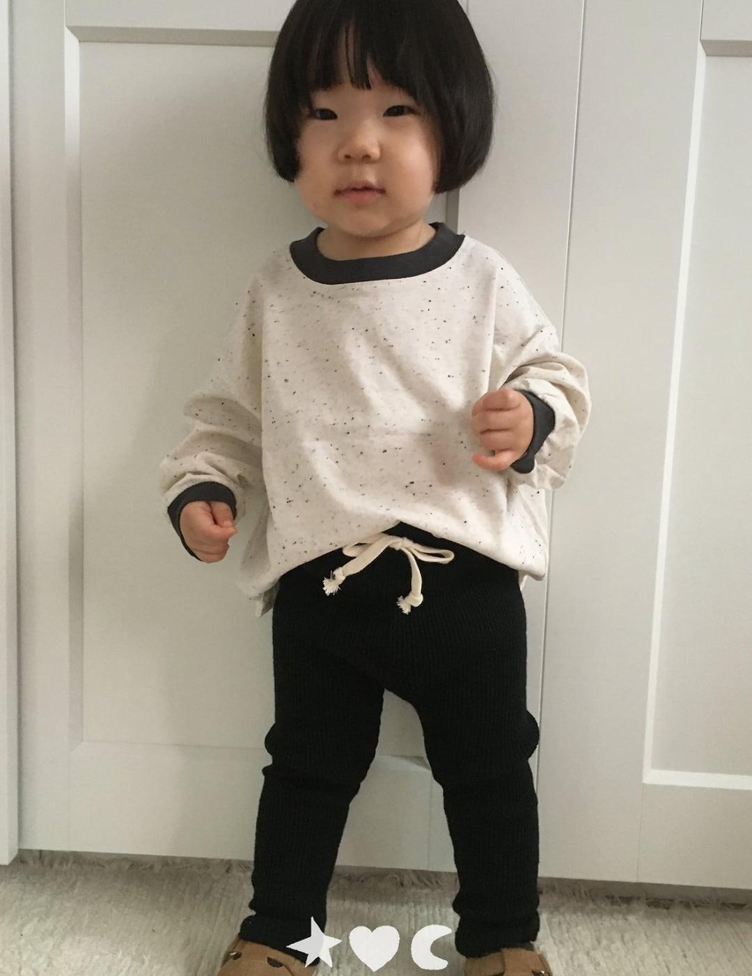 送料無料【予約】/  baby チョンチョニレギンス /lalaland